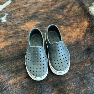 Like new Native shoes, size c13, back, Miles